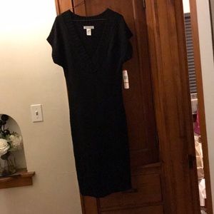Nine West Black Sweater Dress